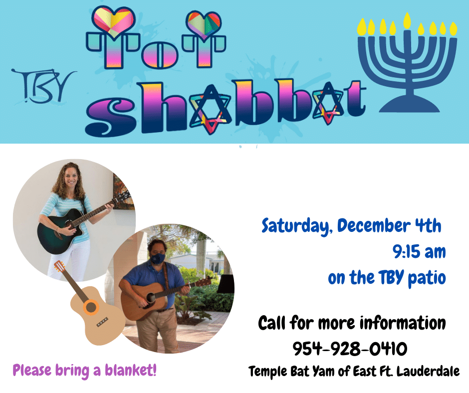 Tot Shabbat Chanukah | Jewish Federation of Broward County