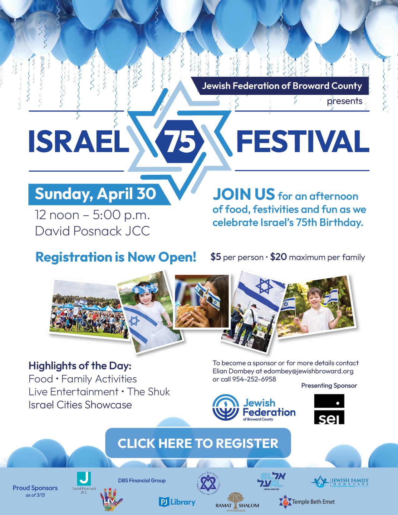 Light Blue JFBW Israel 75 Festival STD Flyer V5
