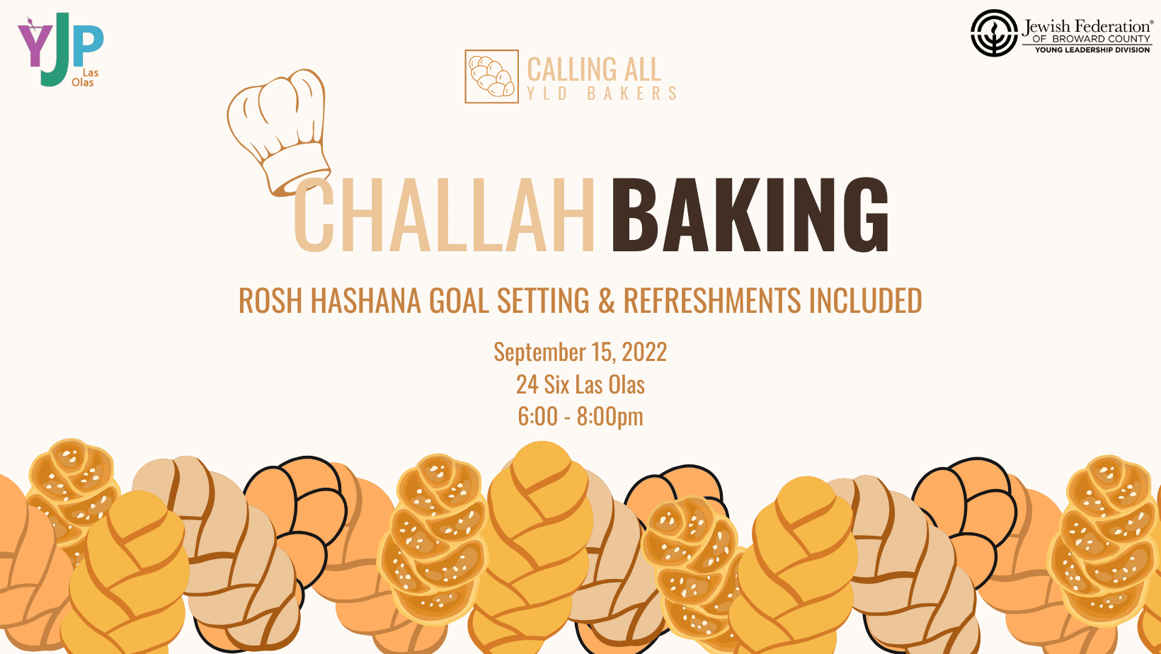 Challah Baking (Facebook Cover)