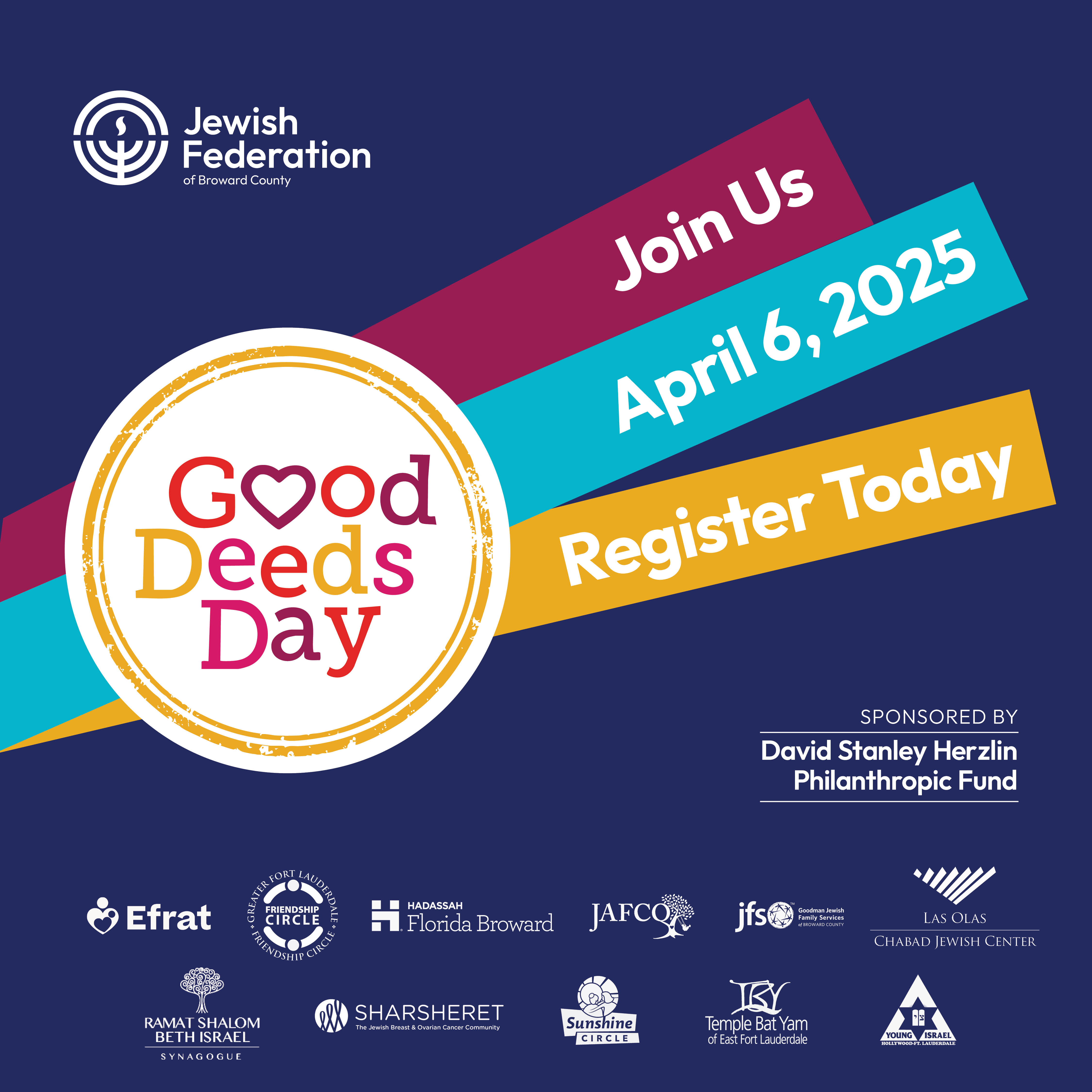 2025 Good Deeds Day Join Us 1080 X 1080h V1