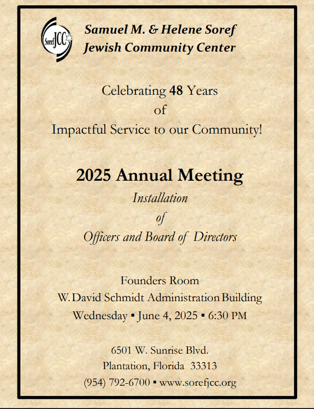 2025 Annual Meeting 2025 Annual Meeting